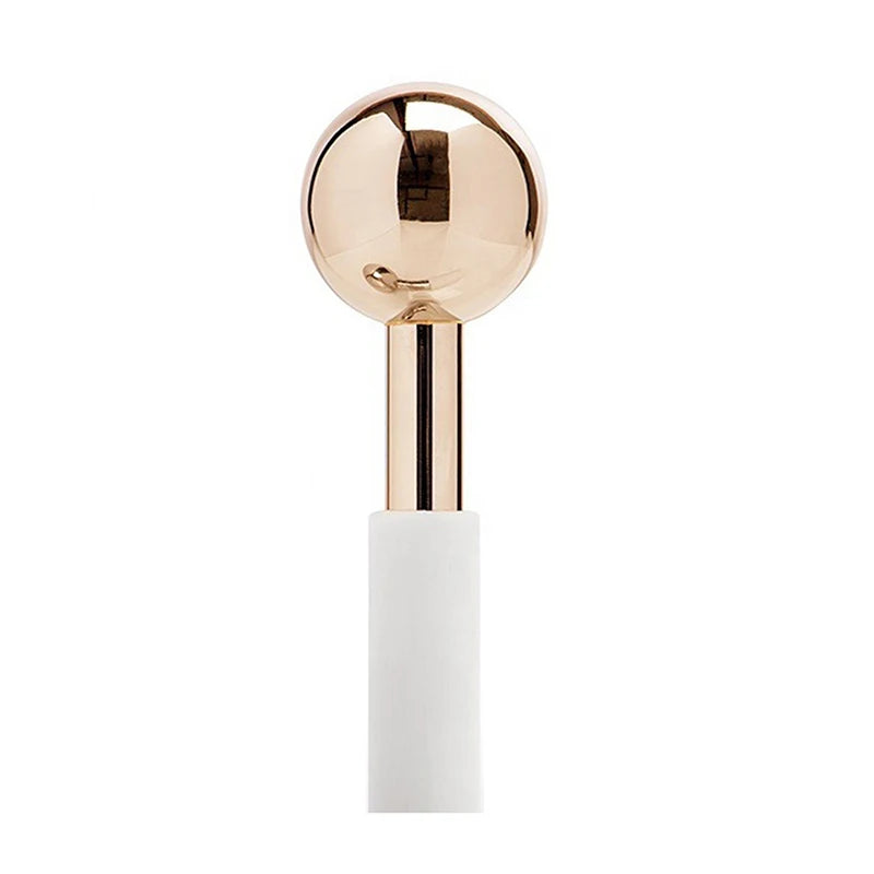 Facial Ice Globes Cold Hot Stainless Steel Facial Roller Skin Beauty Spa Cooling Globe Massage Ball Face Care Cryo Freeze Stick